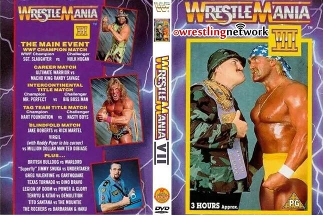 WWF WrestleMania 7 1991