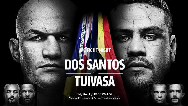 UFC Fight Night 142 Dos Santos vs Tuivasa