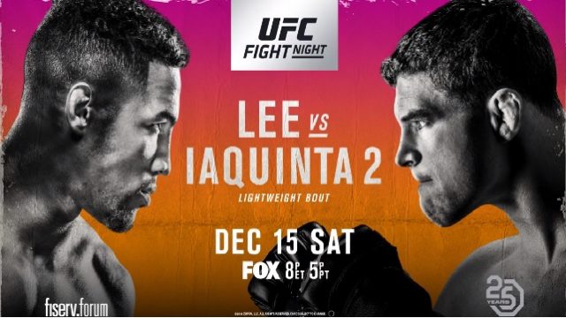 UFC on Fox 31: Lee vs. Iaquinta 2.