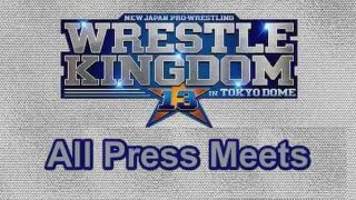 NJPW Wrestle Kingdom 13 2019 PrePress Conference