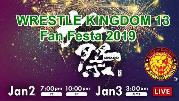 NJPW Wrestle Kingdom 13 Fan Festa 2019