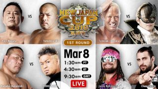 NJPW New Japan Cup 2019 Day 1