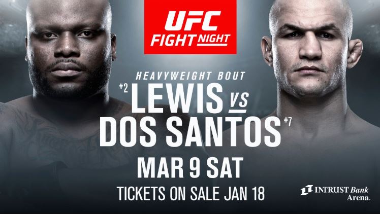 UFC Fight Night 146: Lewis vs. dos Santos Full Fight Replay