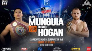 Jaime Munguia vs. Dennis Hogan 4/13/19