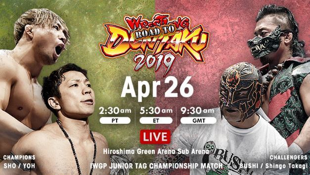 Watch NJPW Road to Wrestling Dontaku 2019 Day 1