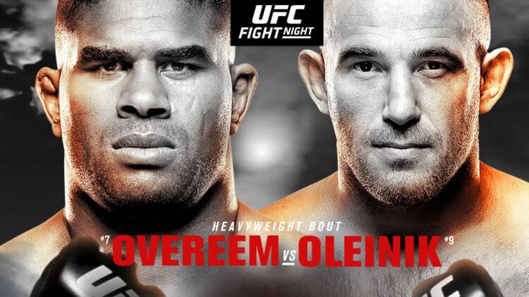 Watch UFC Fight Night 149: Overeem vs. Oleinik 04/20/2019 PPV Full Show Online Free
