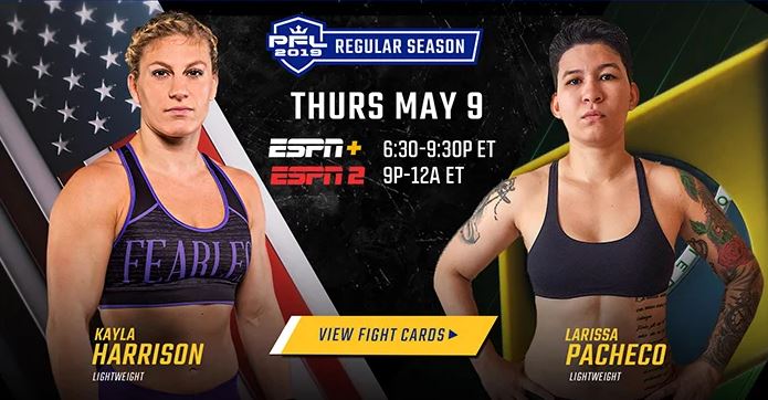 PFL 1: Harrison vs. Pacheco 5/9/19 2019