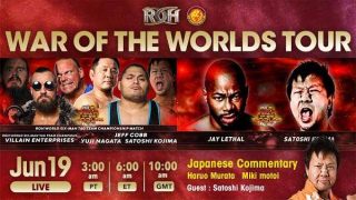 ROH NJPW War Of The Worlds 2019 Day 1 6/19/19