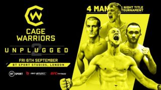Cage Warriors: Unplugged 2 2019 9/6/19