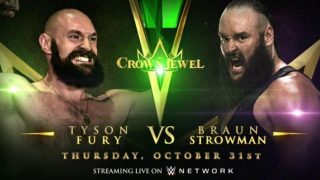 Crown Jewel 2019 tyson Fury vs Braun Strowman Full Fight Replay