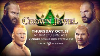Watch WWE Crown Jewel 2019 10/31/19 PPV Full Show Live