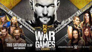 Watch WWE NXT TakeOver: WarGames 2019 11/23/19 PPV Full Show Live