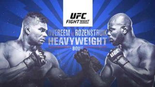 Watch UFC on ESPN Overeem vs. Rozenstruik 12/7/19 Full Show Online