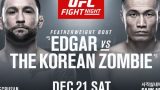 Edgar vs. The Korean Zombie Full Fight UFC Fight Night 165