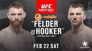 UFC Fight Night 168: Felder vs. Hooker Full Fight Replay