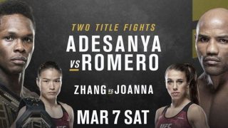 Watch UFC 248: Adesanya vs. Romero 3/7/2020 PPV Full Show Online Free