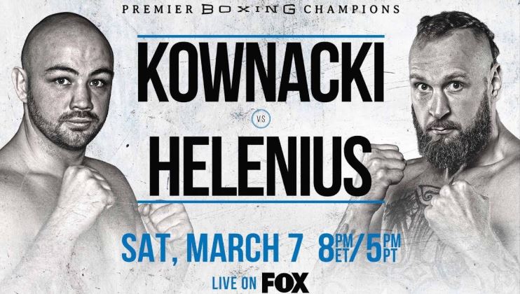 Watch Fox: Kownacki vs. Helenius 3/7/2020 PPV Full Show Online Free