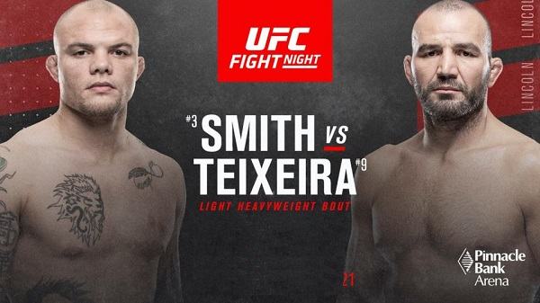 UFC Fight Night 175: Smith vs.Teixeira Full Fight Replay