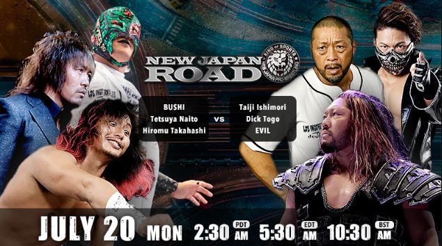 NJPW New Japan Road 2020 7/20/20