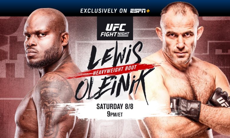 UFC Fight Night UFCVegas6: Lewis vs. Oleinik