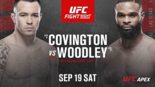 Watch UFC Fight Night 178: Covington vs. Woodley 9/19/20 Full Show Online