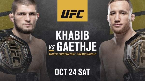 Watch UFC 254: Khabib vs. Gaethje 10/24/2020 PPV Full Show Online Free