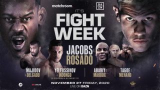 Watch Jacobs vs Rosado 11/27/20 Live Full Show Online