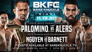 Watch BKFC 14: Jim Alers vs Luis Palomino 11/13/2020 PPV Full Show