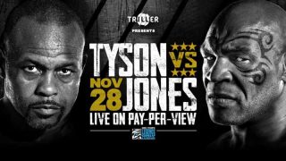 Mike Tyson vs. Roy Jones Jr. PPV 2020 11/28/20