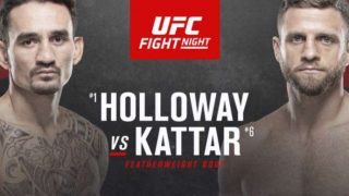 Watch UFC Fight Night: Holloway vs. Kattar 1/16/21 Full Show Online