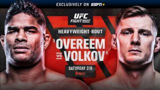 UFC Fight Night UFCVegas18: Overeem vs. Volkov Full Fight Replay