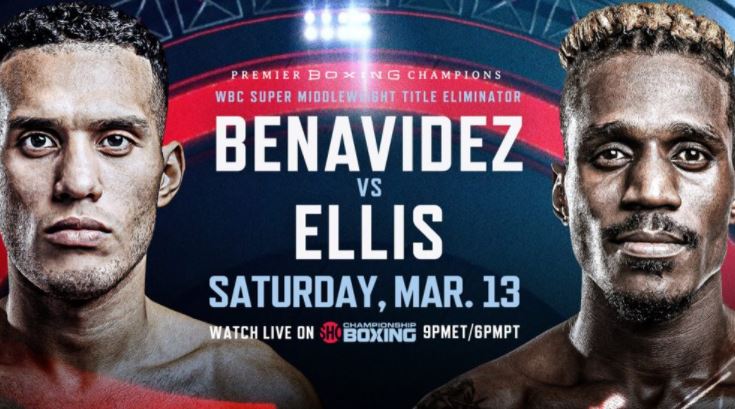 Watch PBC: David Benavidez vs. Ronald Ellis 3/13/21