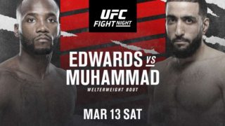 Watch UFC Fight Night: Edwards vs. Muhammad 3/13/21 Full Show Online