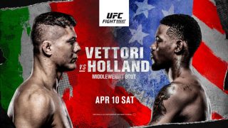 UFC Fight Night UFCVegas23: Vettori vs. Holland Full Fight Replay