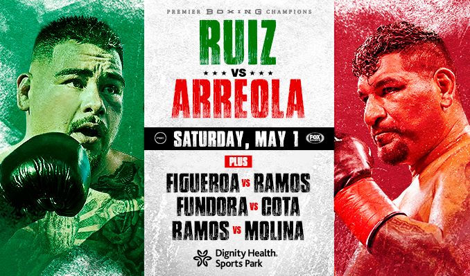 Watch PBC: Ruiz vs Arreola PPV 2021 5/1/21