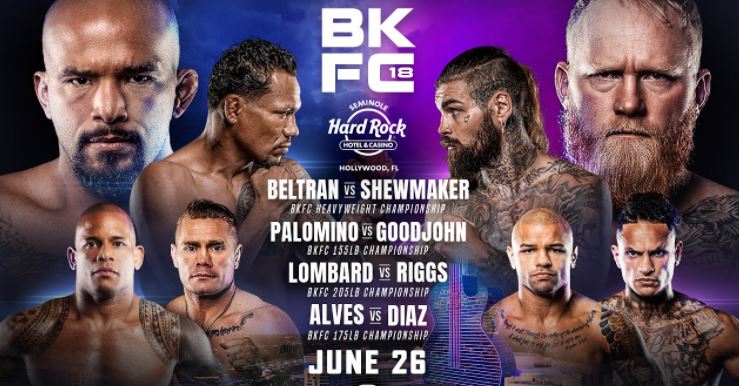 Watch BKFC 18: Beltran vs. Shewmaker 2021 6/26/21