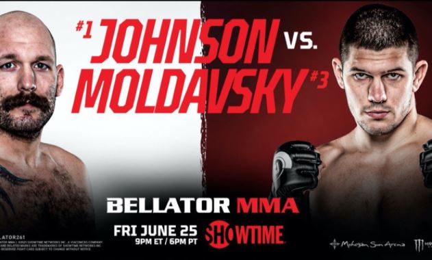 Watch Bellator 261: Johnson vs. Moldavsky 2021 6/25/21